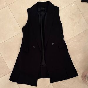 🆕Zara Elegant Black Sleeveless Vest Dress